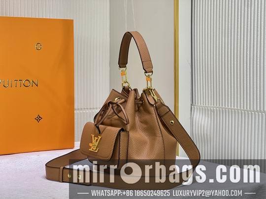 1:1 Louis Vuitton Bags Lockme M57687黑57688灰57689橙 23x23x16cm cs