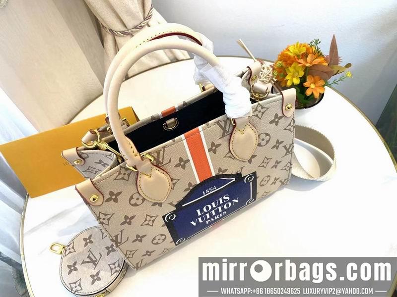 1:1 Louis Vuitton Bags OnTheGo M46473 M59856 25x19x11.5cm zy