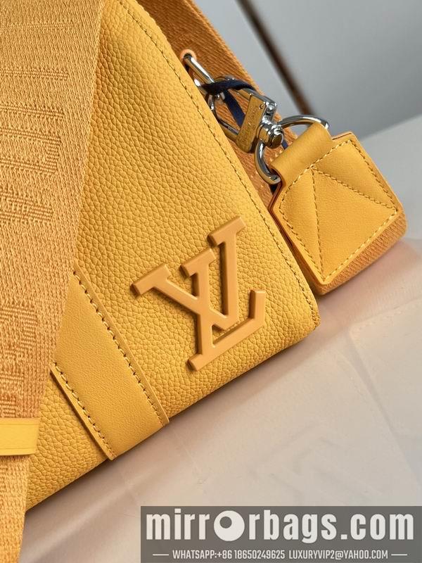 1:1 Louis Vuitton Bags City Keepall M21438姜黄 蓝27x17x13cm CN