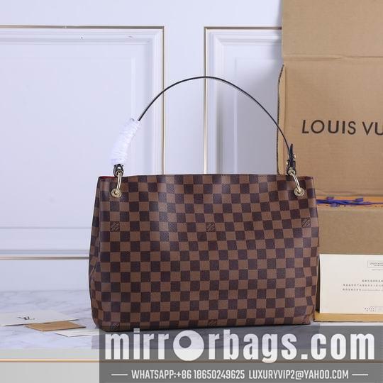 1:1 Louis Vuitton Bags N43701啡格 白格粉N43701 30x9.5x29cm ww