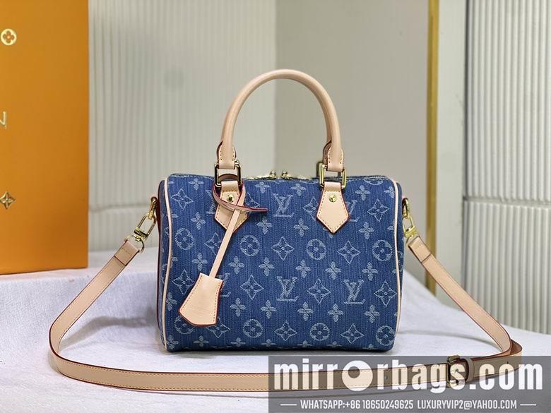 1:1 Louis Vuitton Bags Speedy M40390 25X19X15cm XM 2colour