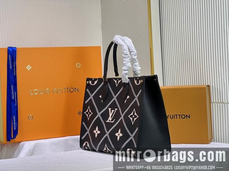 1:1 Louis Vuitton Bags onthego M55976 34x26x13 cm cs