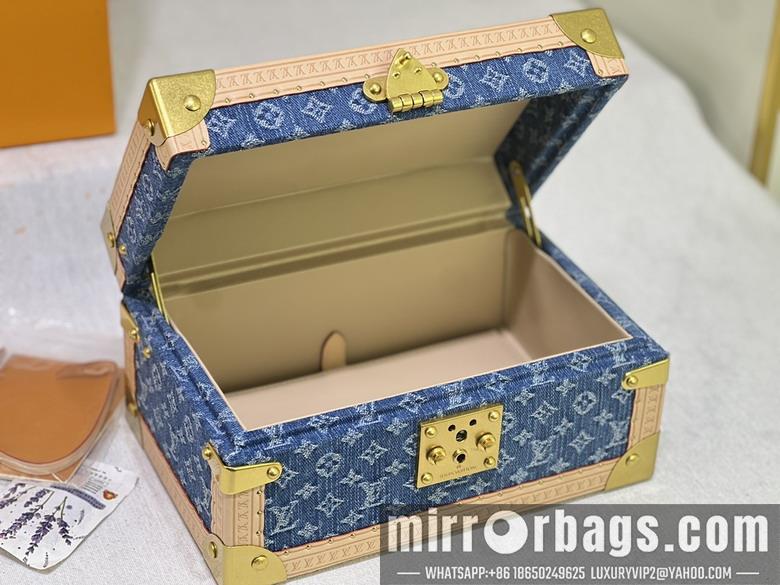 1:1 Louis Vuitton Bags Tresor M24572 25x13.5x17.5cm ss