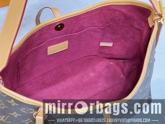 1:1 Louis Vuitton Bags M46203黑色压花 蜡皮29x12x24cm cs