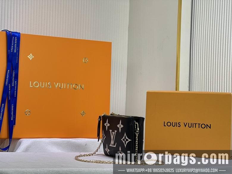 1:1 Louis Vuitton Bags SSM69203黑 20X12.5X3
