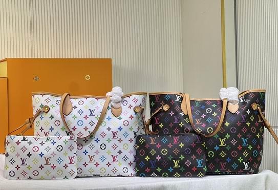1:1 Louis Vuitton Bags Neverfull M40156 M40995 32x29x17cm ss