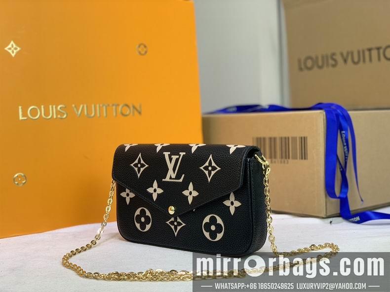 1:1 Louis Vuitton Bags Pochette Metis 61276 21x12x3 cm cs