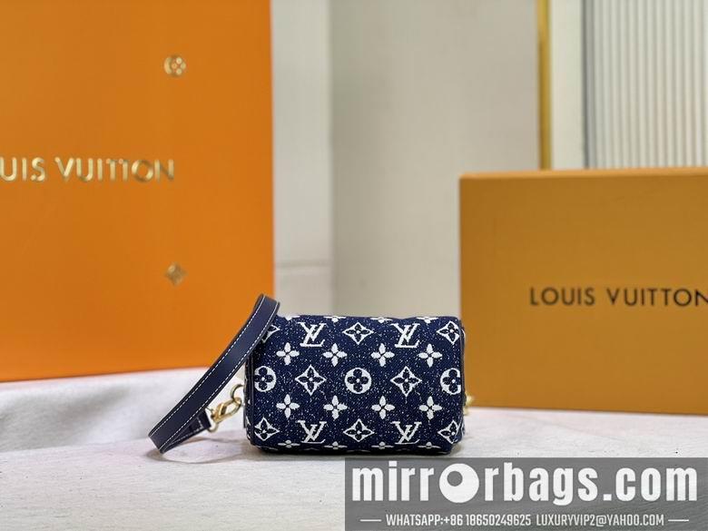 1:1 Louis Vuitton Bags Nano Speedy M81168 16X10X7.5 ss