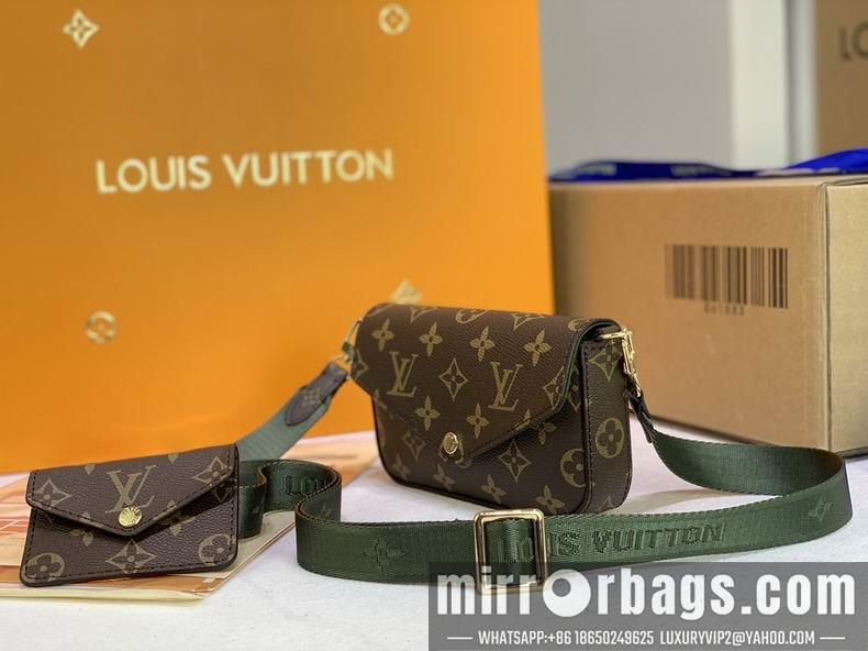 1:1 Louis Vuitton Bags Pochette Metis M8009 17x9.6x3.5 cm cs