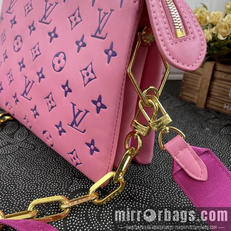1:1 Louis Vuitton Bags Coussin 57790玫红 26X20X12 ss