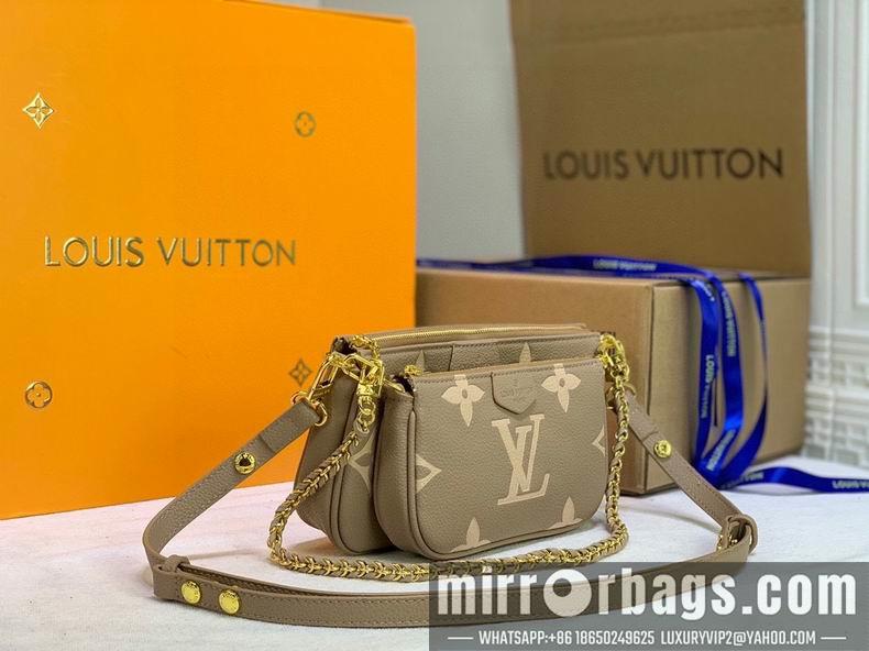 1:1 Louis Vuitton Bags M80447 M45777 L23.5x13x4.5 S18.5x11x4.5 cm cs