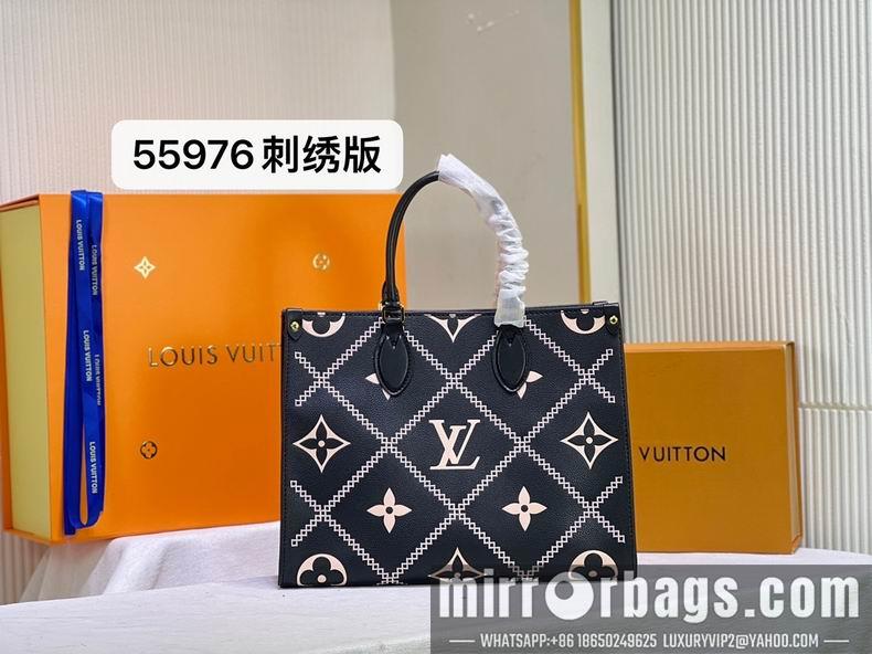 1:1 Louis Vuitton Bags onthego M55976 34x26x13 cm cs