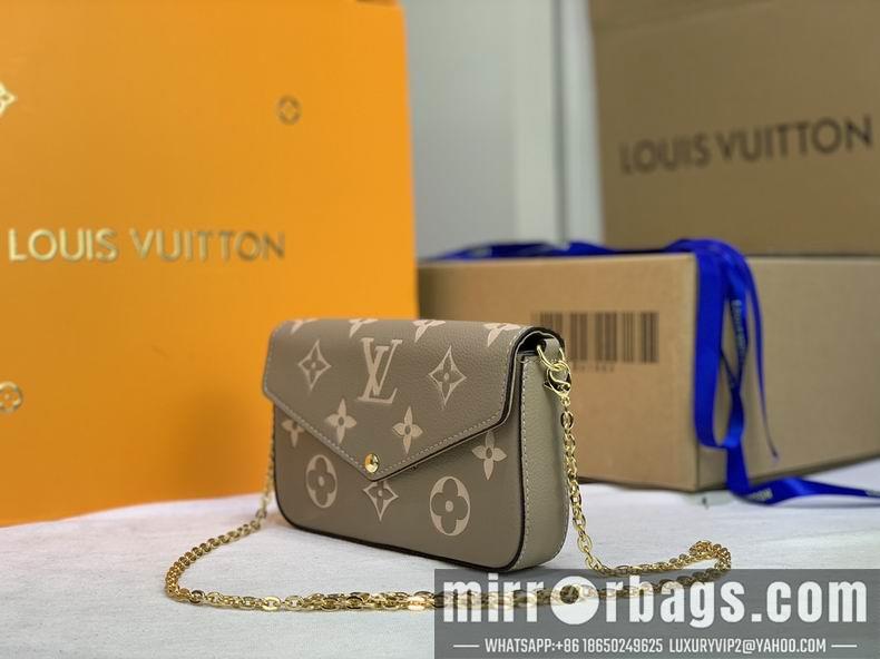 1:1 Louis Vuitton Bags Pochette Metis 61276 21x12x3 cm cs
