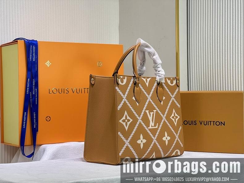 1:1 Louis Vuitton Bags onthego M44925 34x26x13 cm cs
