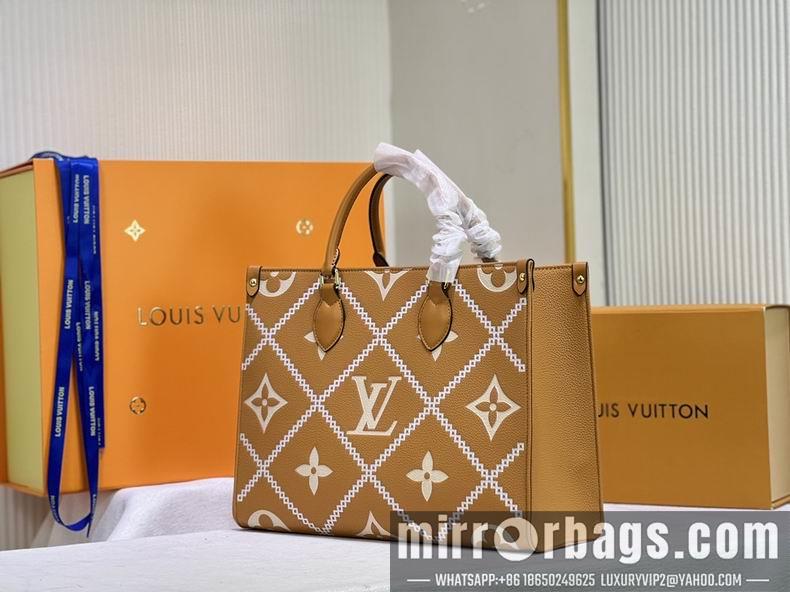 1:1 Louis Vuitton Bags onthego M44925 34x26x13 cm cs