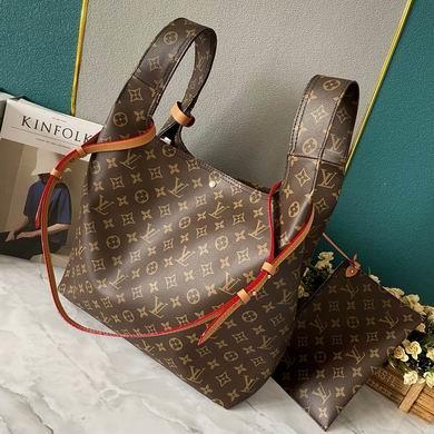 1:1 Louis Vuitton Bags M46817 34X34X13.5cm YG 2colour