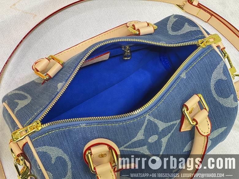 1:1 Louis Vuitton Bags Speedy M40390 25X19X15cm XM 2colour