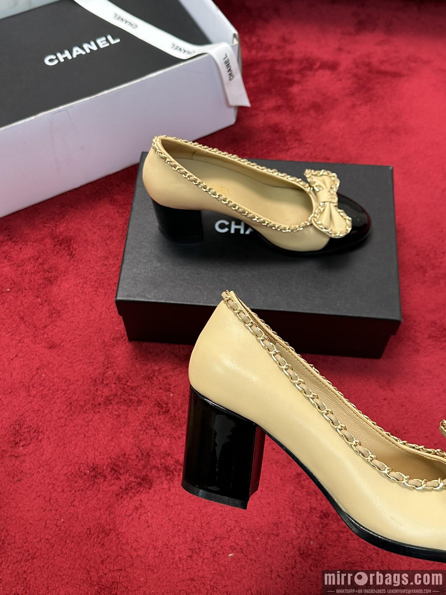 Chanel Shoes sz35-41 6.5cm h1017