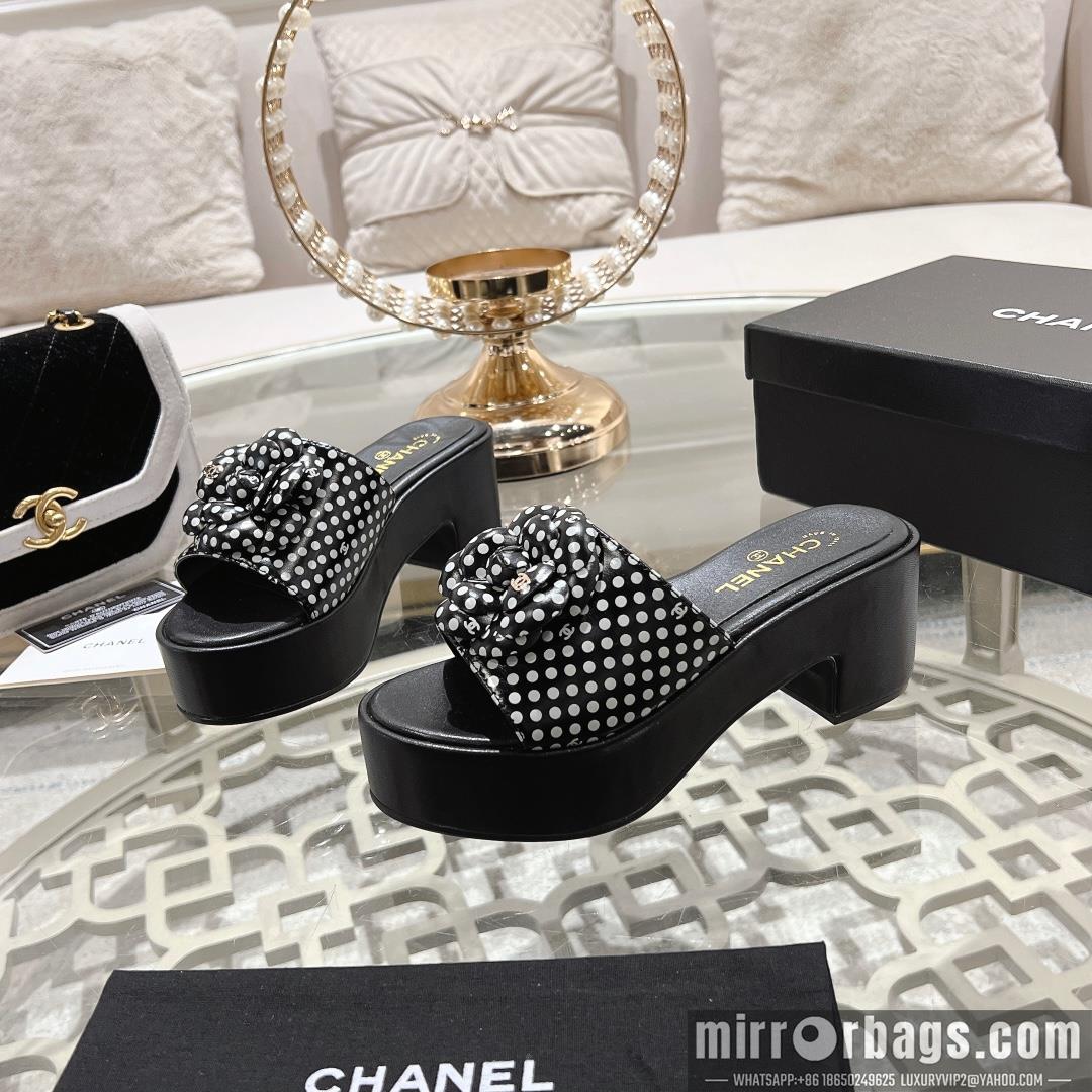 Chanel Shoes sz35-41 7.5cm h0708