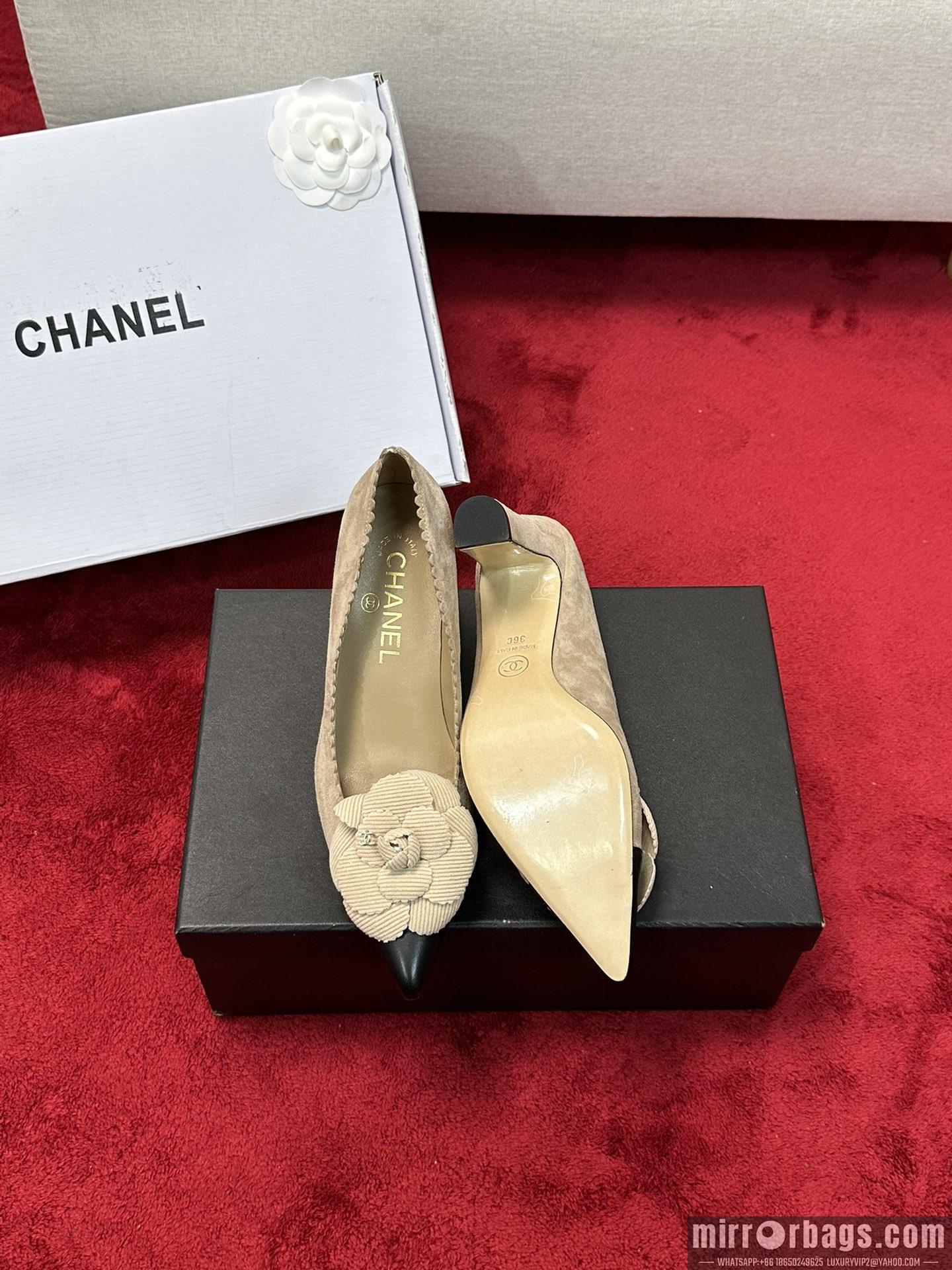 Chanel Shoes sz35-41 8cm h0801