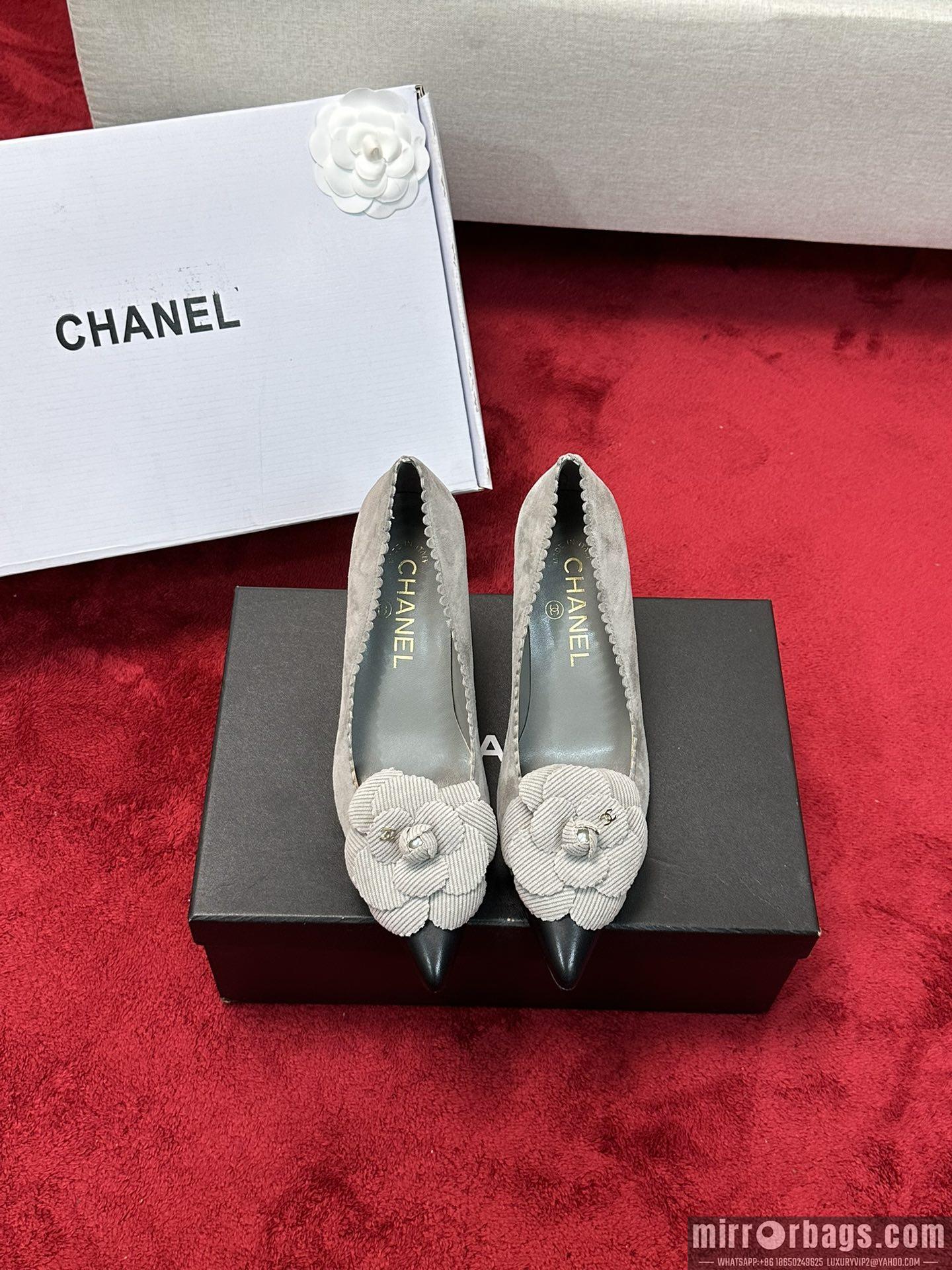Chanel Shoes sz35-41 8cm h0801