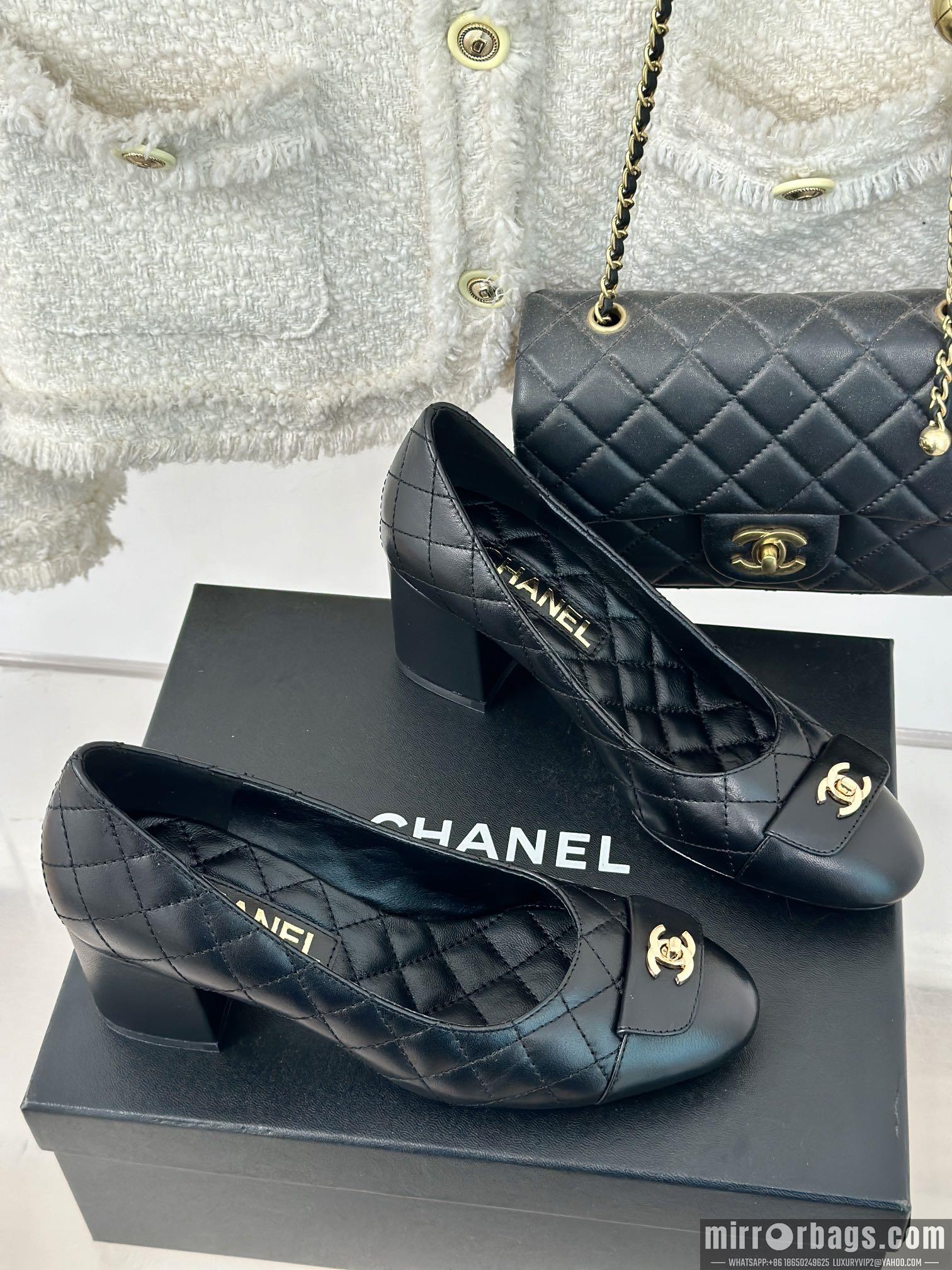 Chanel Shoes sz35-41 7cm h0817