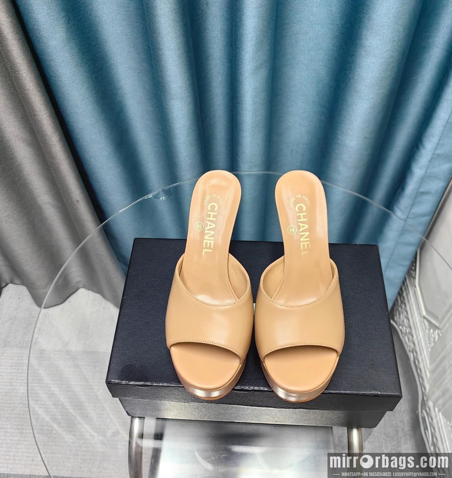 Chanel Shoes sz35-41 9.5cm h0709