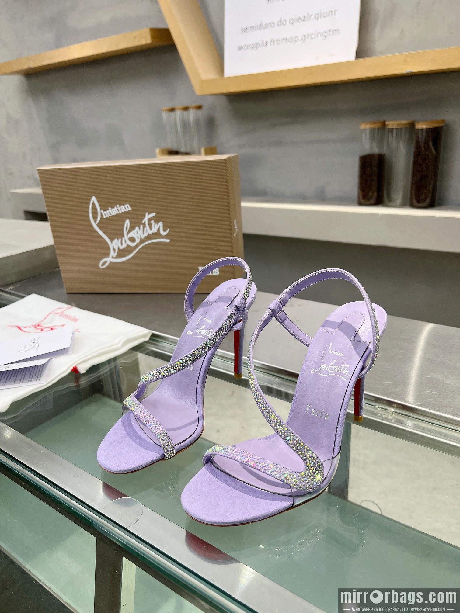 Christian Louboutin Shoes CL sz35-39 10.5cm h0605
