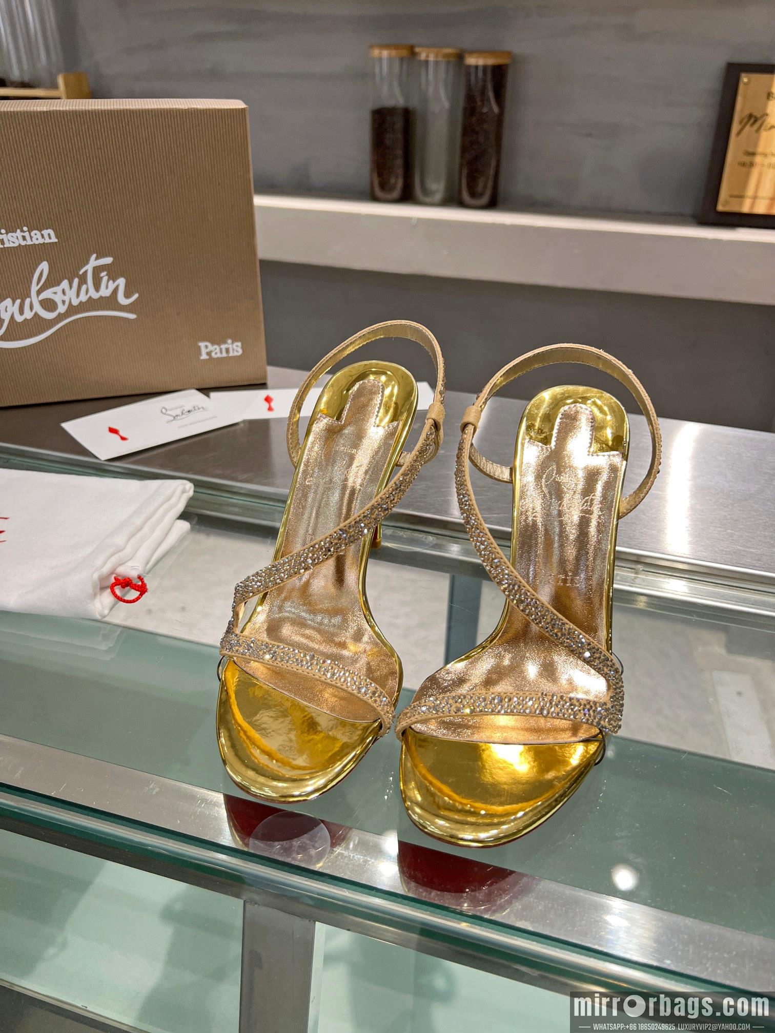 Christian Louboutin Shoes CL sz35-39 10.5cm h0605