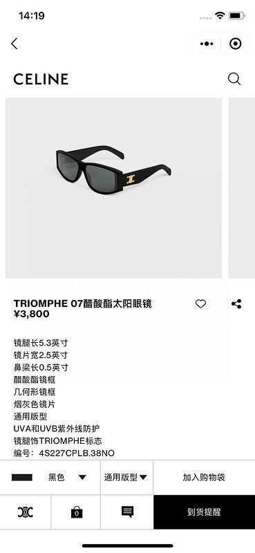 Celine Glasses smx136
