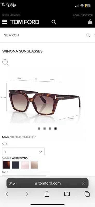 Tom Ford Glasses smx85