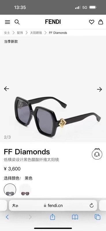 Fendi Glasses smx162