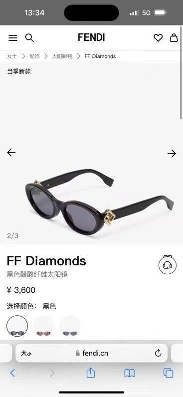 Fendi Glasses smx163