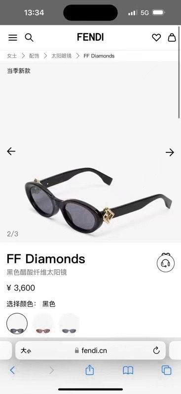 Fendi Glasses smh99
