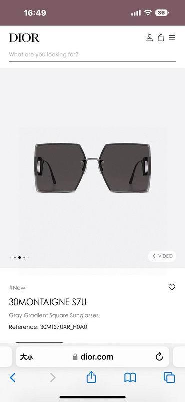Dior Glasses 03smh137