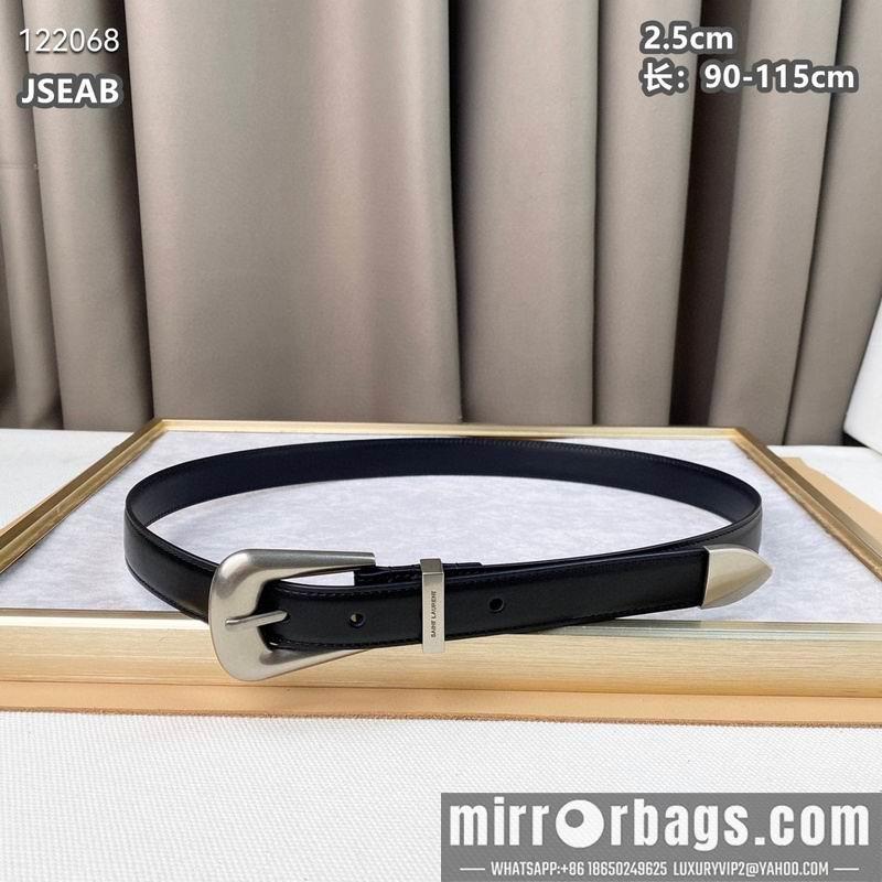 YSL belt 25mmX90-115cm 8L01