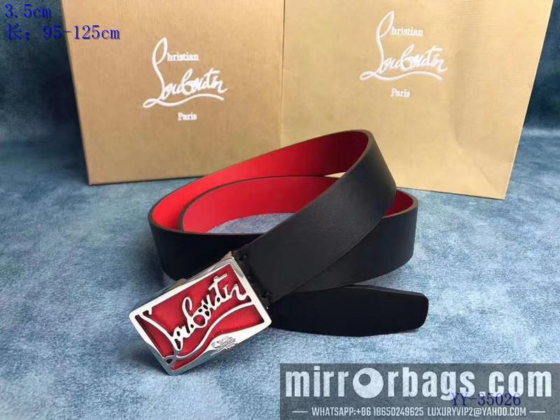 Christian Louboutin Belt 35MM 0121