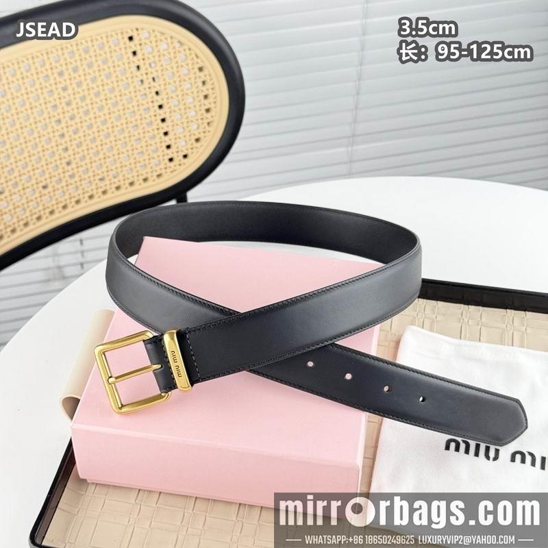 Miumiu belt 35mmX95-125cm 8L09