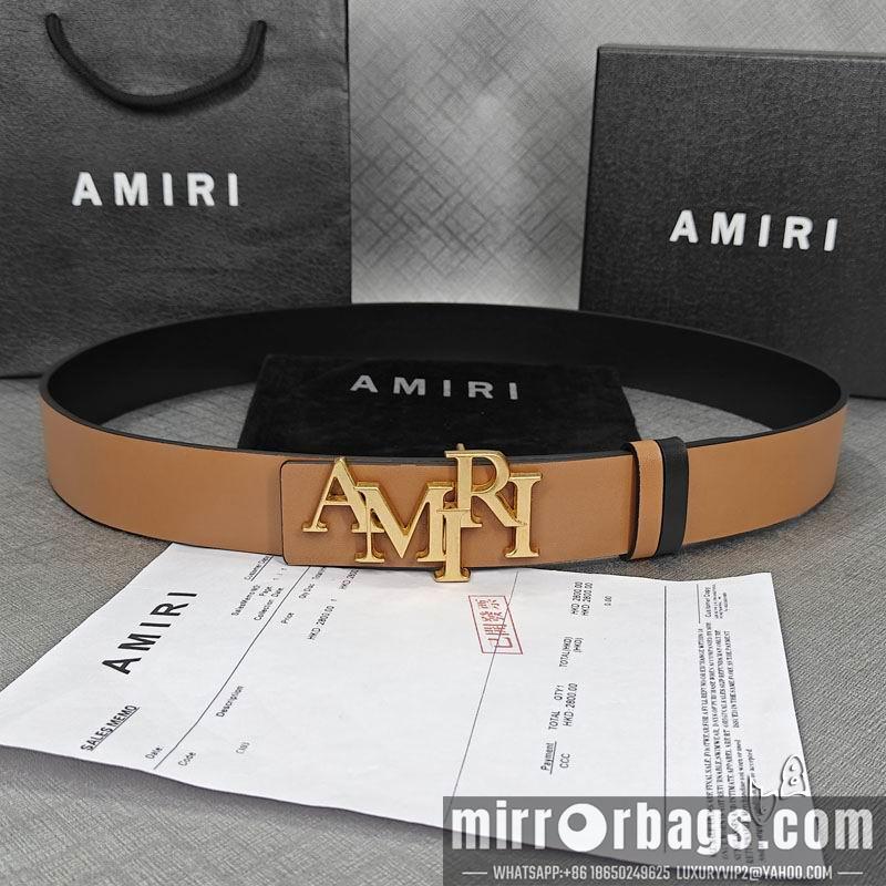 Amiri belt 38mmX90-125cm lb080202
