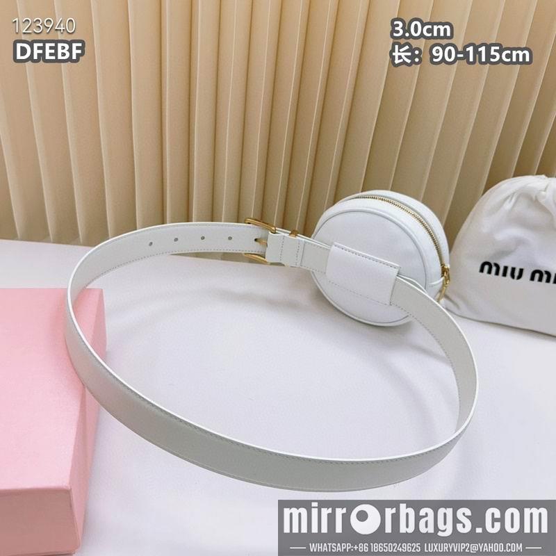 Miumiu belt 30mmX90-115cm 8L02