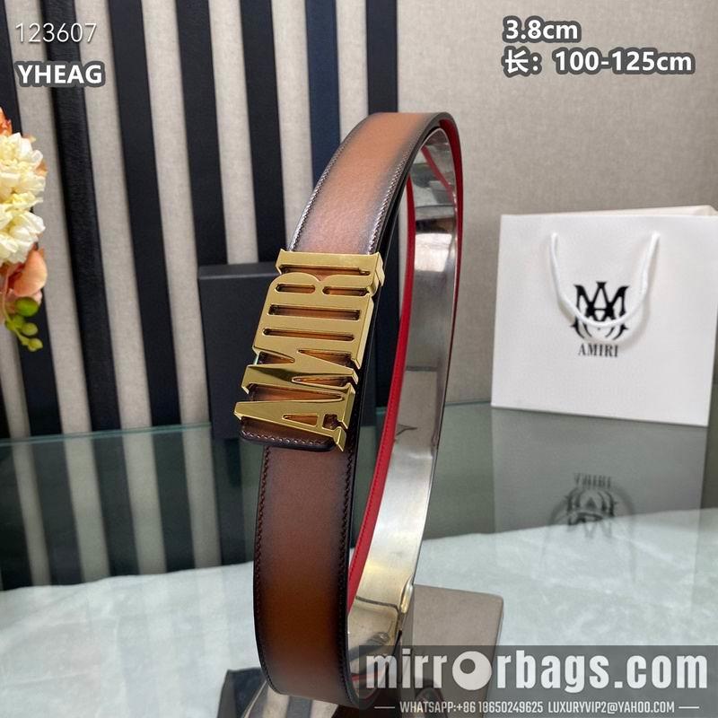 Amiri belt 38mmX100-125cm 8L01