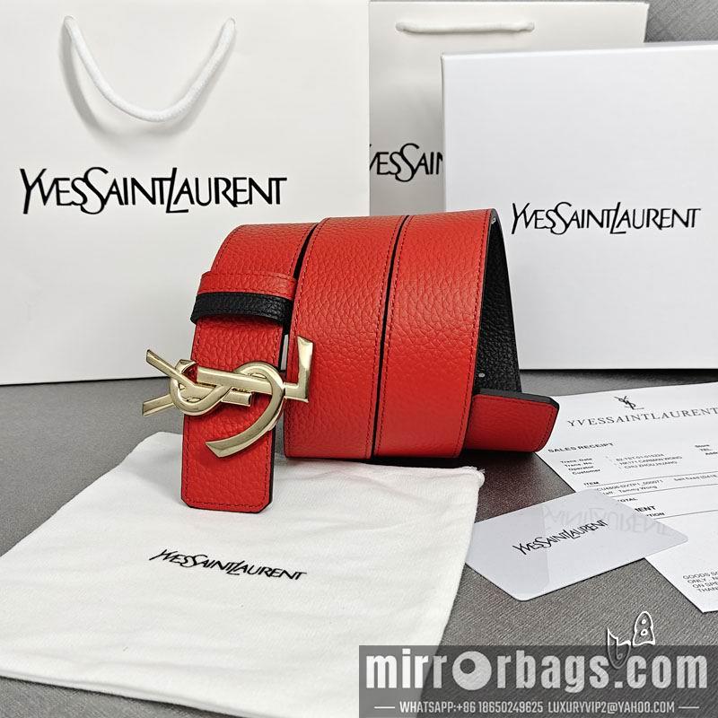 YSL belt 38mmX80-125cm lb082002