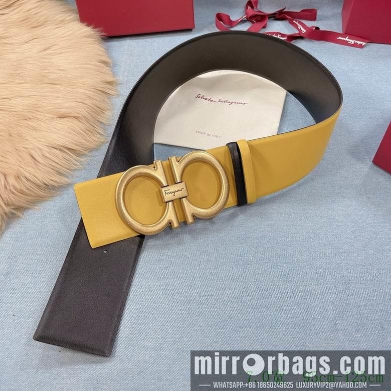 Ferragamo Belt 70mm 7D0519