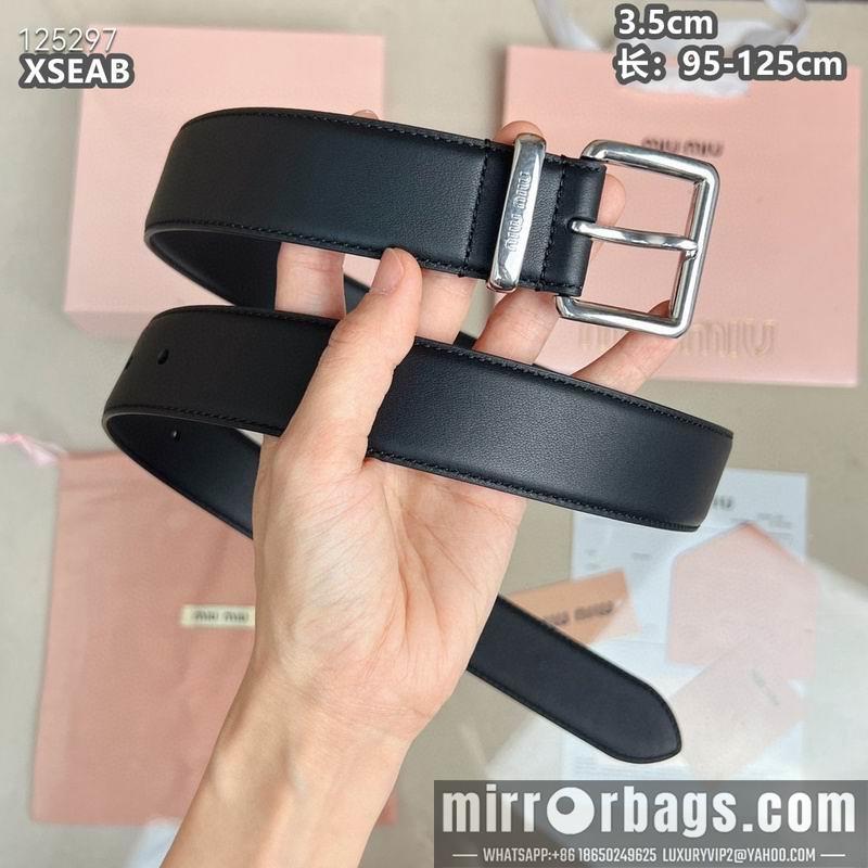 Miumiu belt 35mmX95-125cm 8L05