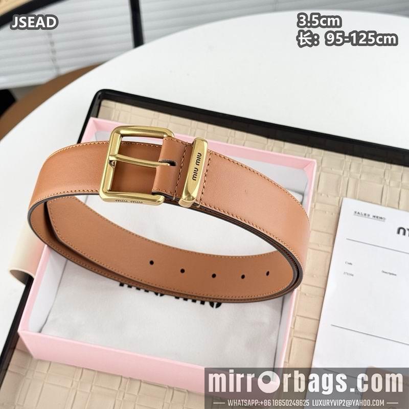 Miumiu belt 35mmX95-125cm 8L09