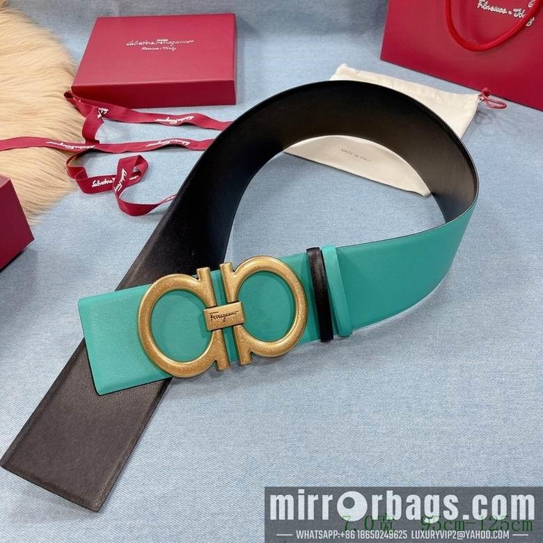 Ferragamo Belt 70mm 7D0519