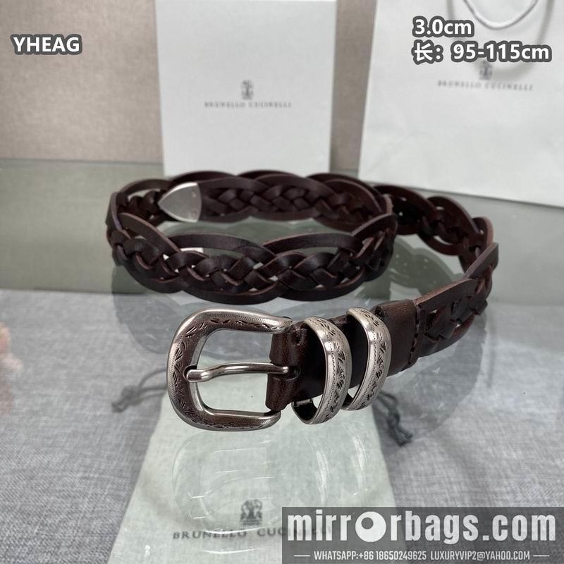 Brunello Cucinelli belt 30mmX95-115cm 8L05