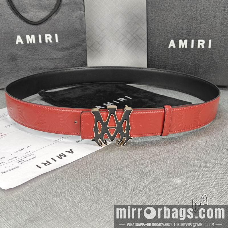 Amiri belt 38mmX90-125cm lb04
