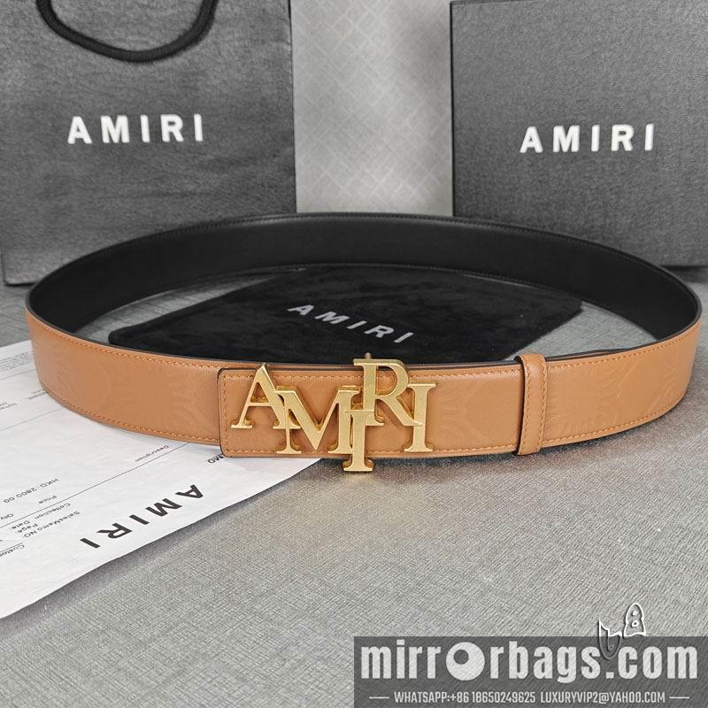 Amiri belt 38mmX90-125cm lb03