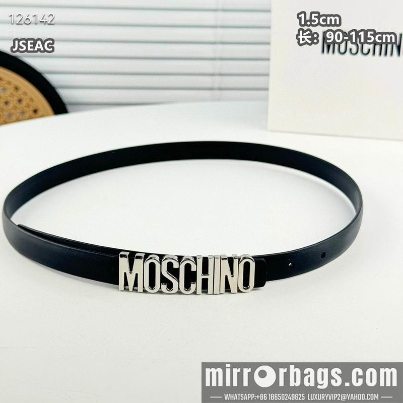 Moschino belt 15mmX90-115cm 8L01